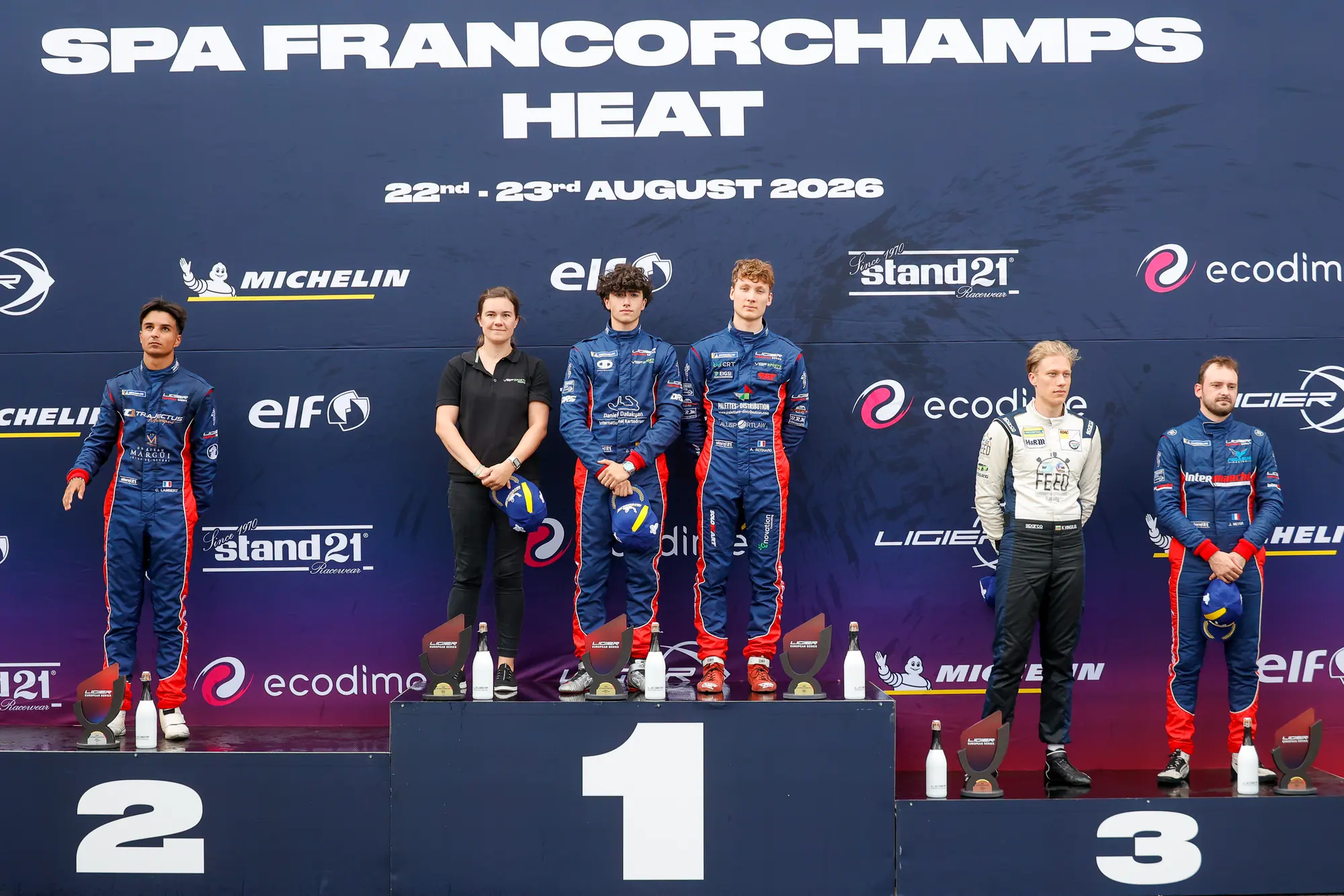 Podio del Spa-Francorchamps Heat
